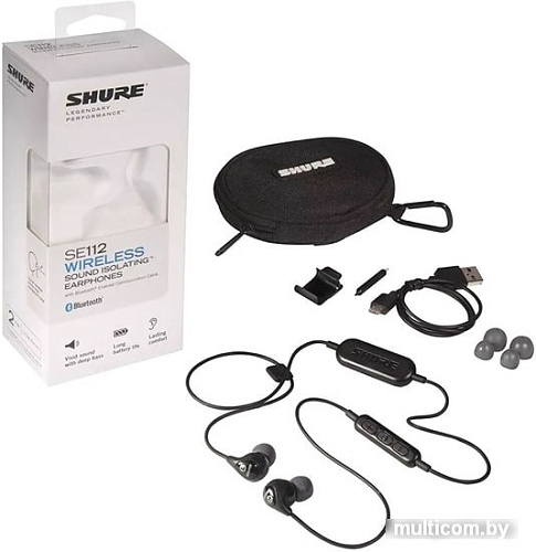 Наушники Shure SE112-K-BT1-EFS