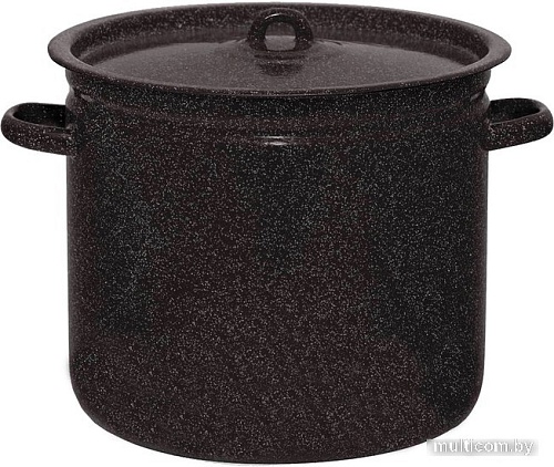 Кастрюля Лысьвенские эмали Коричневый рябчик С-1624/Рк