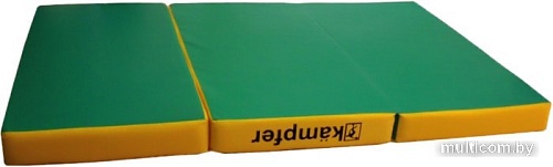 Элемент комплекса Kampfer Мат складной №6 (зеленый/желтый)