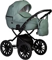 Универсальная коляска Indigo Mio ECO Plus 14" (2 в 1, 03/шалфей кожа)