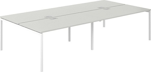 Norden 320х163.8х75 SG.259.SH.44.WH (белый/серый бархат)