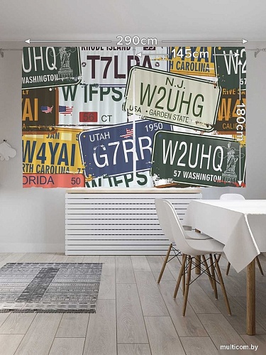 JoyArty Номерные знаки p_13155 (145x180)