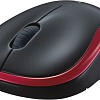 Мышь Logitech M186 (черный/красный)