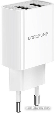 Сетевое зарядное Borofone BA53A (белый)