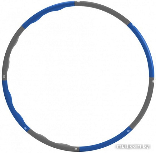 Массажный обруч Pro-Supra Wave 008 W (синий/серый)
