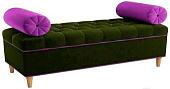Банкетка Mebelico Глория 1 микровельвет зеленый
