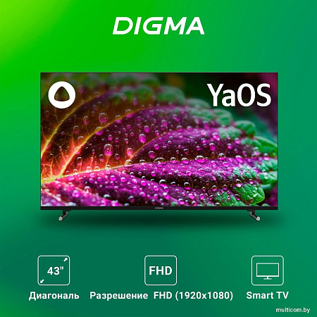 Телевизор Digma DM-LED43SBB33