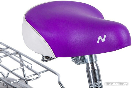 Детский велосипед Novatrack Butterfly 20 (белый/фиолетовый, 2019) 20SH6V.BUTTERFLY.VL9
