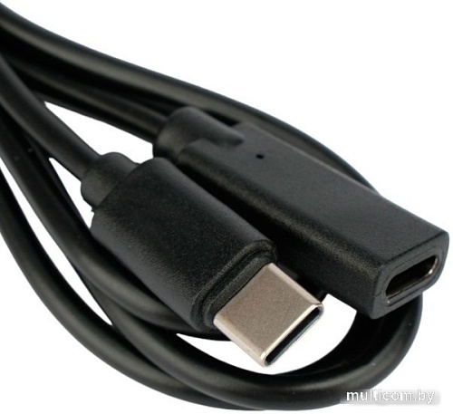 Кабель Cablexpert CCP-USB2-CMCF-1M USB Type-C - USB Type-C (1 м, черный)