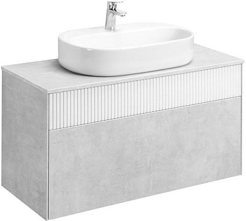 Акватон Тумба с умывальником Марбл Слэйт 100 1A2763K3MH4C0