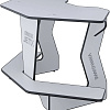 Геймерский стол VMM Game Jetx Mini Light Black SF-1WBK-M