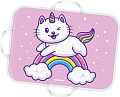 Ледянка Mega Toys Кот-единорог 22311 (розовый)