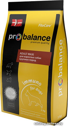 Корм для собак Probalance Immuno Adult Maxi 15 кг