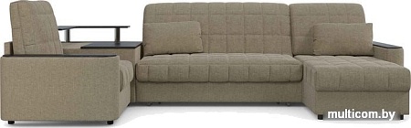 Угловой диван Moon Trade Даллас 018 003608 (левый, коричневый)