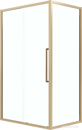 Душевой уголок Grossman Cosmo 100x70x195 120.K33.02.1070.32.00 (золото сатин/стекло прозрачное)