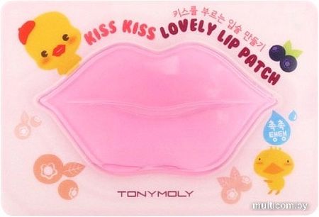 Tony Moly Гидрогелевый патч Kiss Kiss Lovely Lip Patch (10 г)