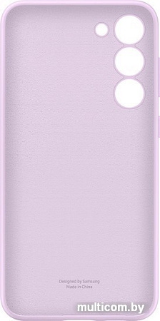 Чехол для телефона Samsung Silicone Case S23+ (лиловый)