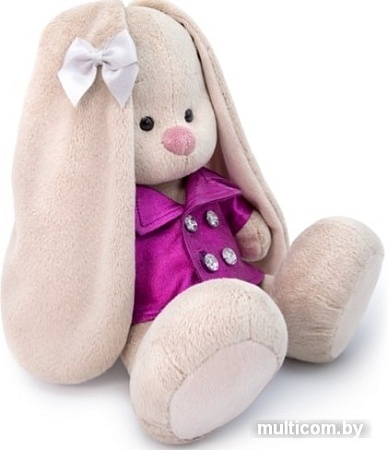 Классическая игрушка Зайка Ми в яркой курточке 18 см SidS-325