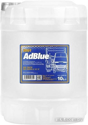 Присадка в топливо Mannol AdBlue 3001 10л AD3001-10