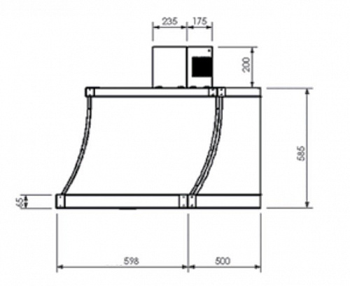 Кухонная вытяжка KUPPERSBERG T 639 ANT