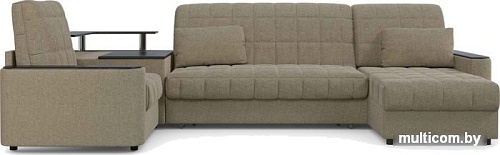 Угловой диван Moon Trade Даллас 018 003608 (левый, коричневый)