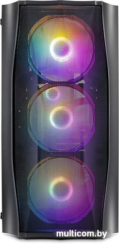 Корпус 1stPlayer Firebase X3-M-BK-4F1
