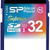 Карта памяти Silicon-Power SDHC Superior UHS-1 (Class 10) 32 GB (SP032GBSDHCU1V10)