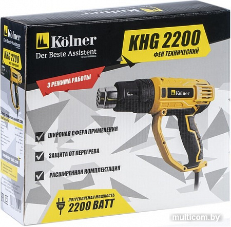 Промышленный фен Kolner KHG 2200