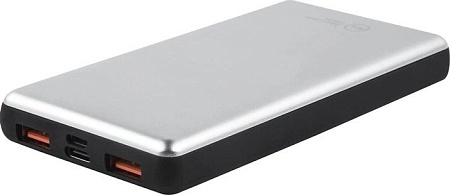 Внешний аккумулятор Red Line PDP-3A 10000mAh (серебристый)