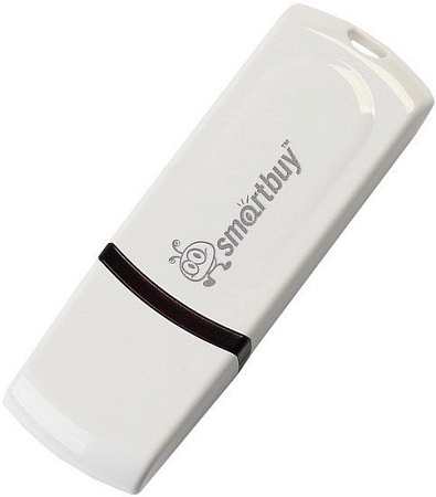 USB Flash Smart Buy 8GB Paean White (SB8GBPN-W)