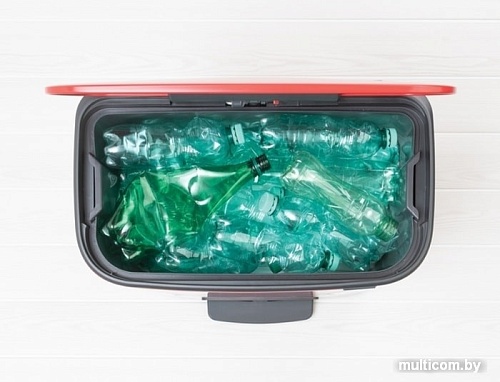 Brabantia Bo Pedal Bin 60 л (пламенно-красный)