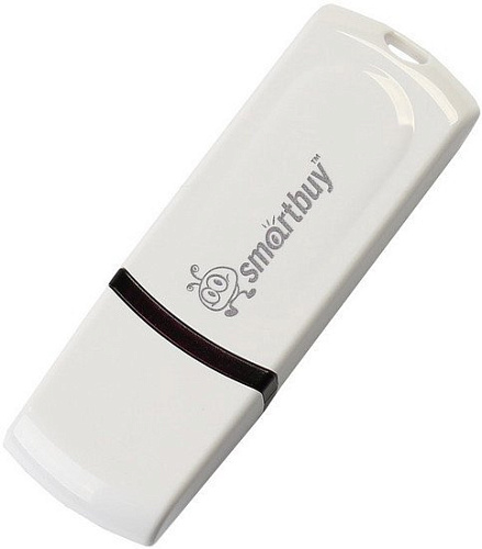 USB Flash Smart Buy 8GB Paean White (SB8GBPN-W)