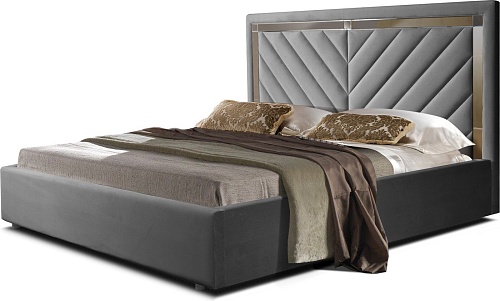 Кровать ФорестДекоГрупп Софи 4 160x200 с ПМ (Veluta Lux 32)