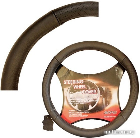 Оплетка на руль AVG 6007310033 (черный)