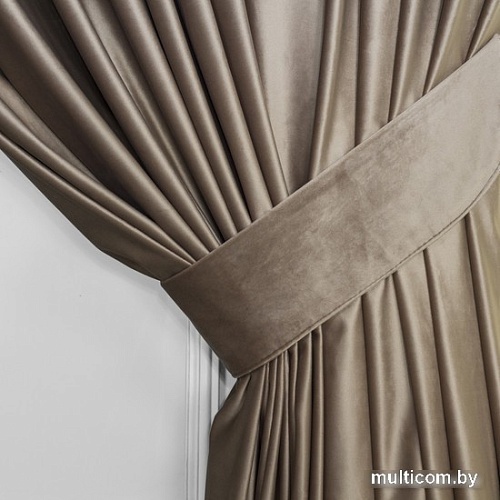 Штора Mio Tesoro Velvet 1.5x2.5 м (капучино)