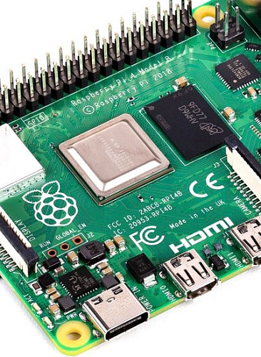 Одноплатный компьютер Raspberry Pi 4 Model B 1GB