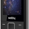 Мобильный телефон Nobby 200 (черный/серый)