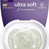Пустышка Philips Avent Ultra Soft SCF092/02 (зеленый)