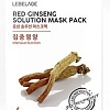 Lebelage Маска для лица тканевая Red Ginseng Solution Mask Питательная 25 г