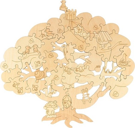 Мозаика/пазл Woody Чудесное дерево 00280