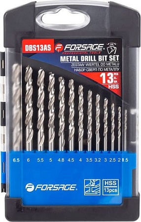 Набор сверл FORSAGE F-DBS13AS (60906)