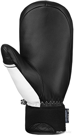 Горнолыжные варежки Reusch Laura R-Tex Xt Mitten 6331550-1101 (р-р 8, White/Black)