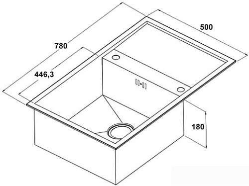 Кухонная мойка ZorG Steel Hammer SH X 7850 ELOS
