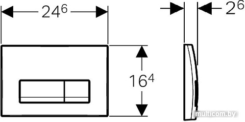 Geberit Delta 51 115.105.11.1 (белый)