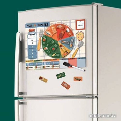 Магниты для магнитной доски Десятое королевство Моя тарелка 83190