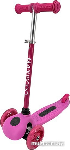 Трехколесный самокат Maxiscoo One+ 2023 MSC-BA-2302 (розовый)