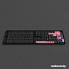 Набор кейкапов Akko Black &amp; Pink Cherry Profile Keycaps 229 шт