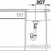 Кухонная мойка Blanco Subline 375-U (базальт)