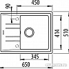 Кухонная мойка TEKA Stone 45 S-TG 1B 1D 115330045 (черный металлик)