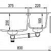 Кухонная мойка Aquasanita Delicia Plus GQD150 (alba 710 W)